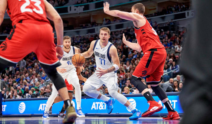 After just three seasons, Dončić is already 11th on the career triple-doubles list, with 36.